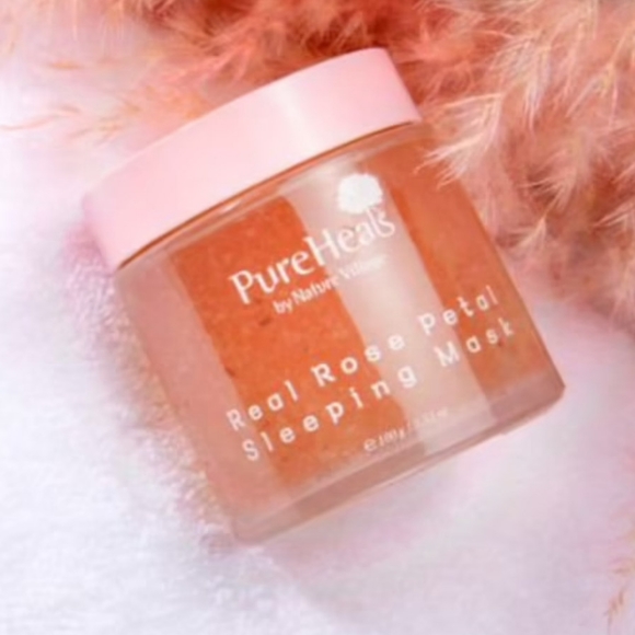 🎀Real Rose Petals Sleeping Mask by Pure Heals - Picture 4 of 6